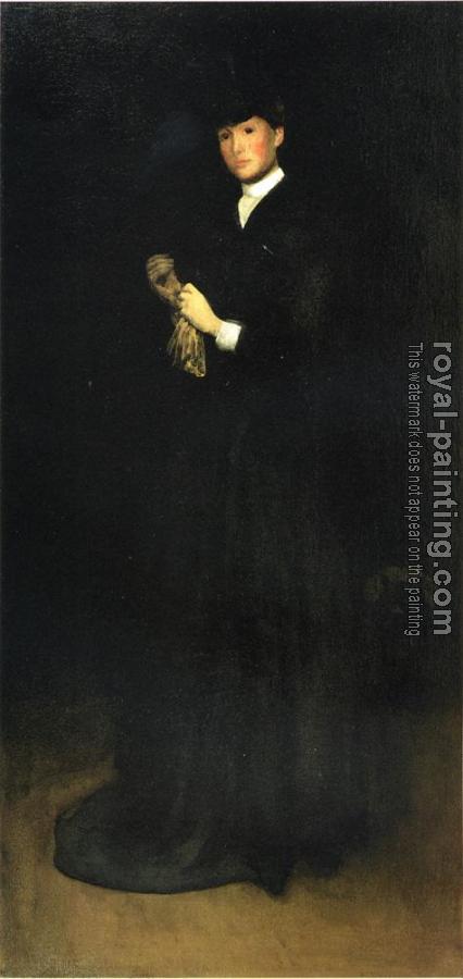 Joseph R DeCamp : Arrangement in Black No. 8 Portrait of Mrs Cassatt